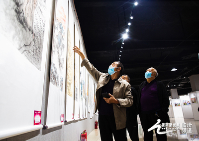 襄汾縣舉辦書法美術攝影聯展 文藝創作服務